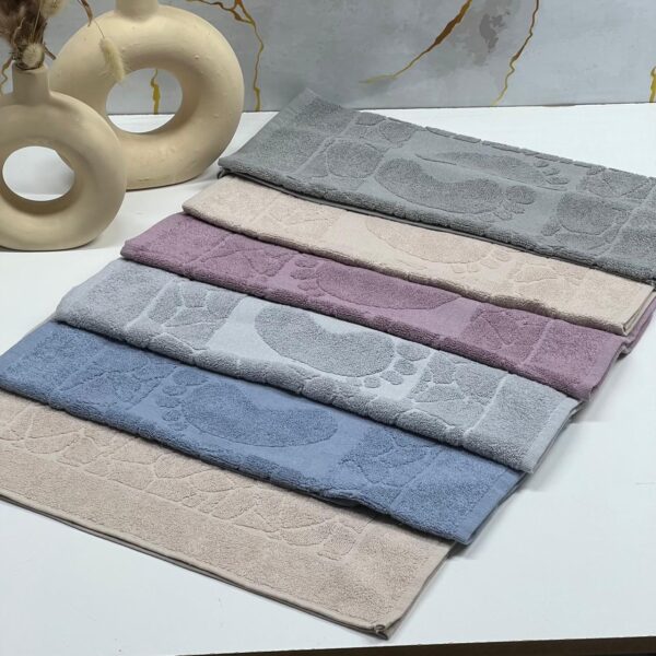 Set serviettes de pieds