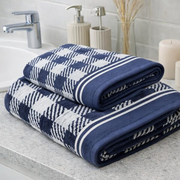 Serviette de bain et visage 150/90cm 50/90cm 100% couton