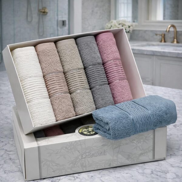 serviette intime 30/50cm bamboo %100couton