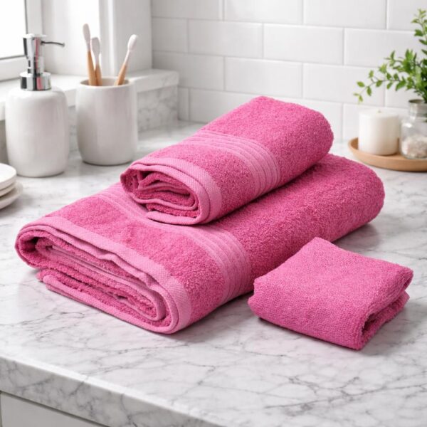 Serviette de bain 3 pieces